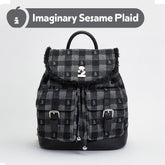 Tagi. Imagination Denim Plaid Backpack
